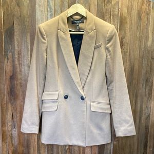 Rag & Bone double breasted blazer, camel